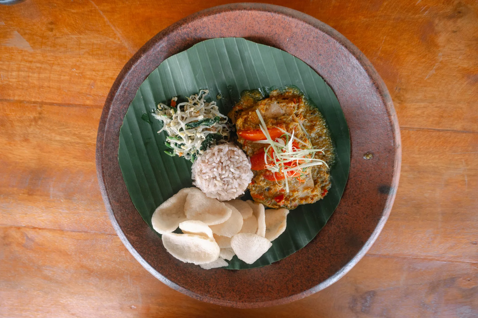 Grilled fish with sambal matah